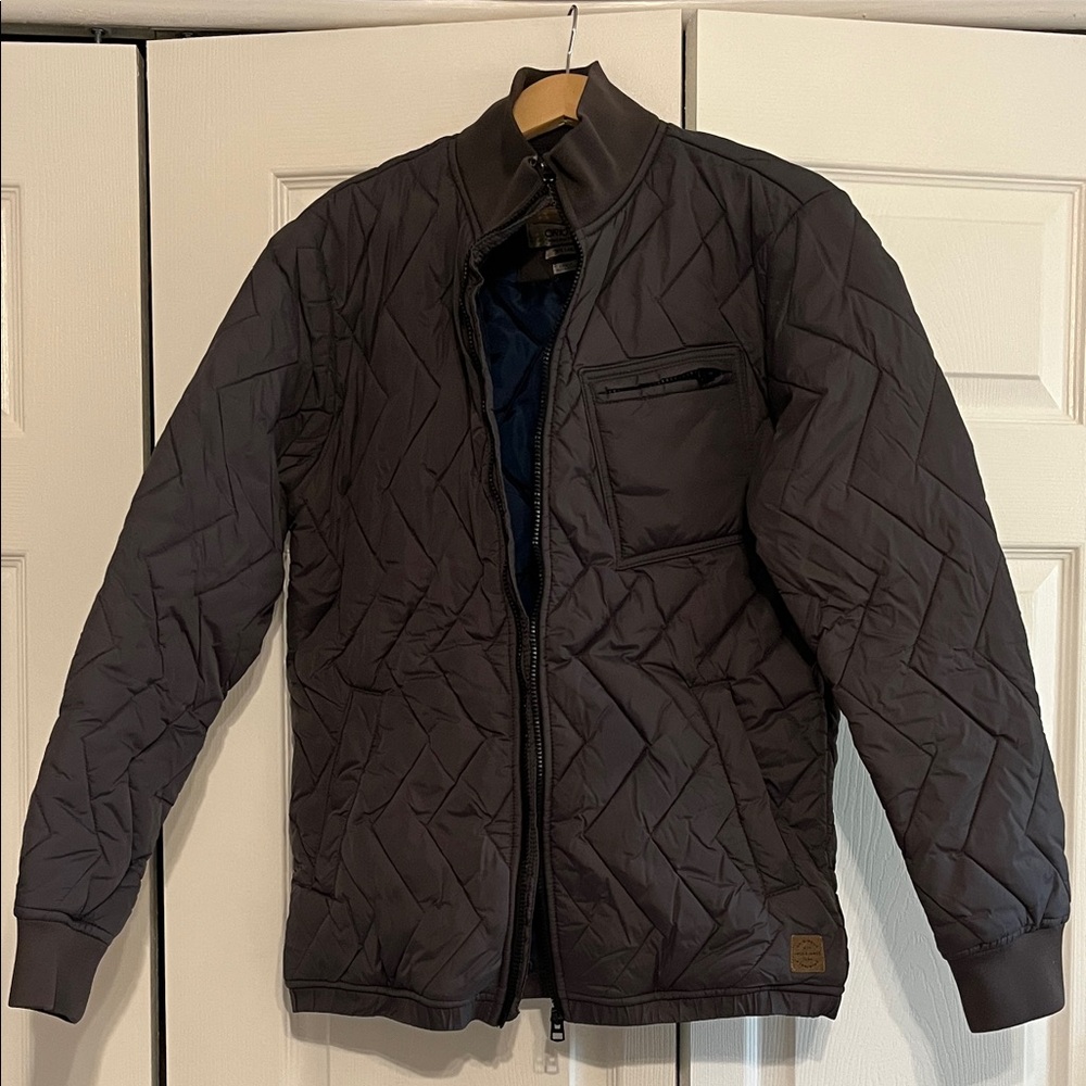 Men's Quilted gray Jacket